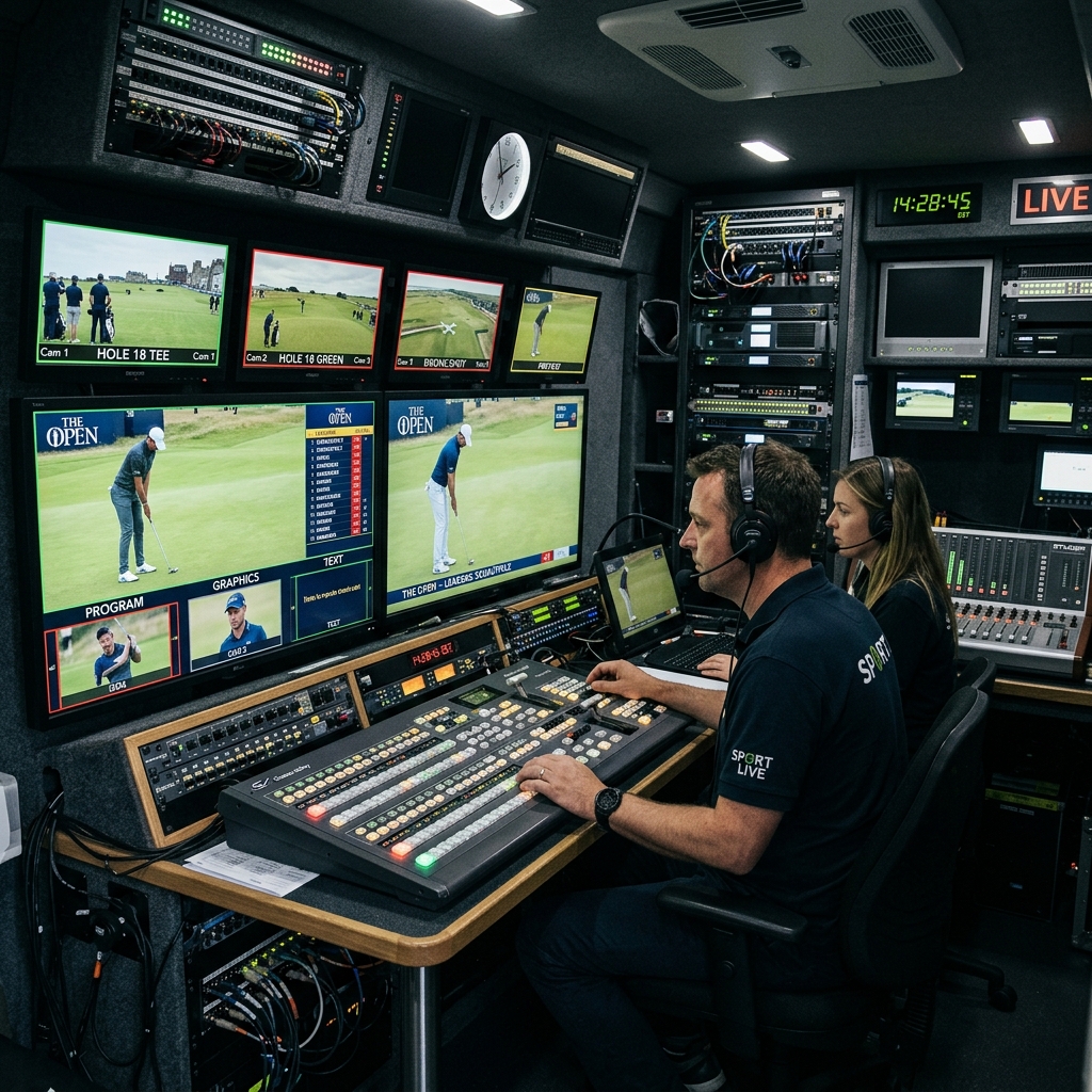Production van interior